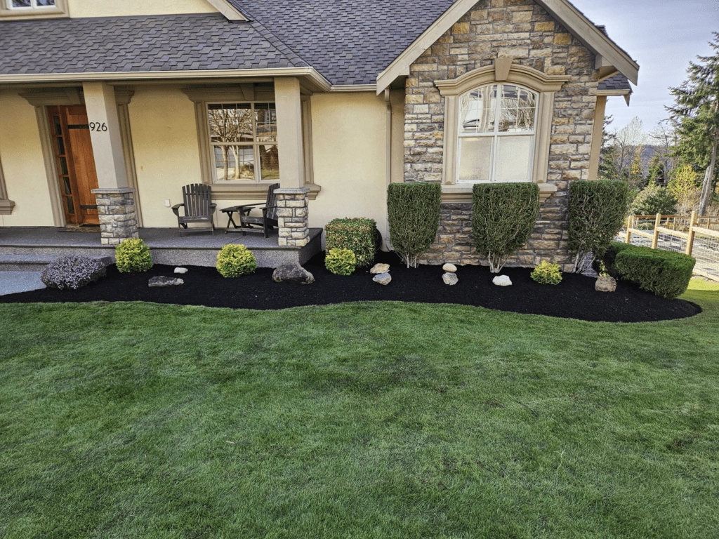 1. After Bed CU w Fresh Mulch