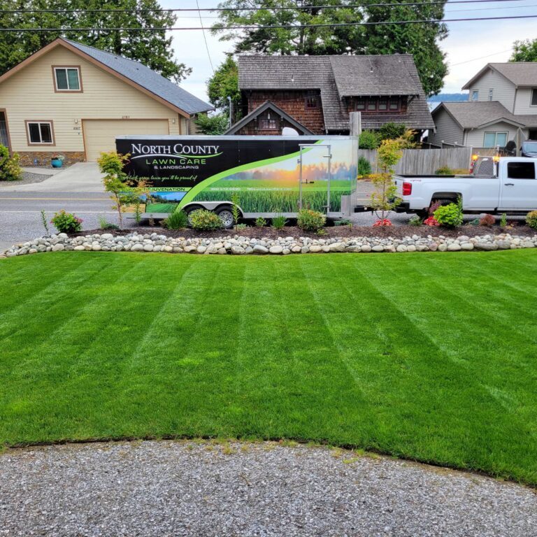 Green green grass w Logo Truck