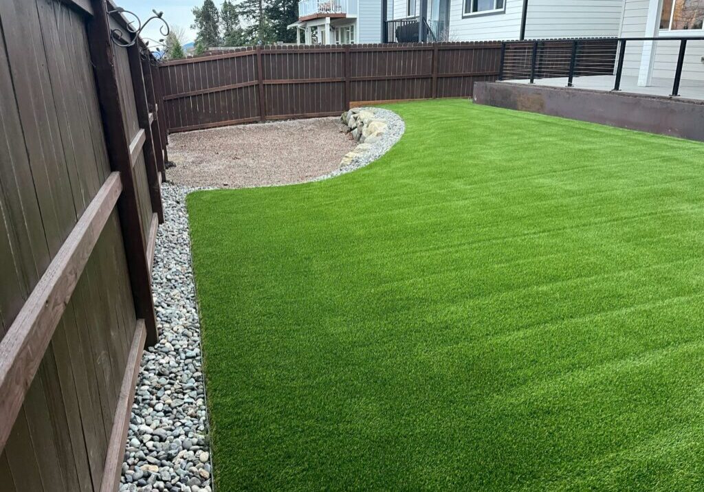 Artificial turf installation in Whatcom County